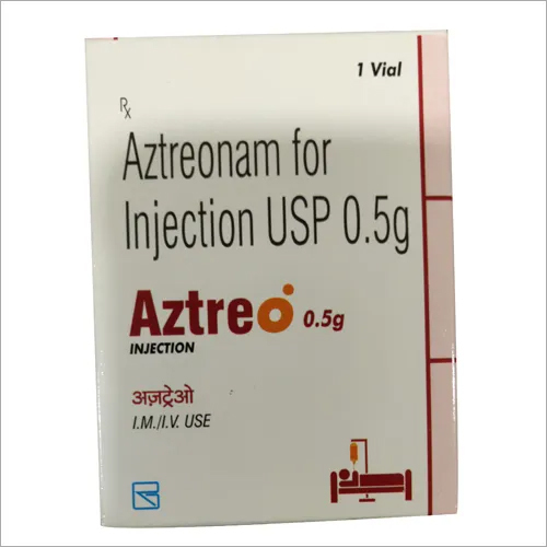 Aztreonam Injection USP 0.5g