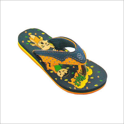 Available In Different Color Kids Printed Slippers