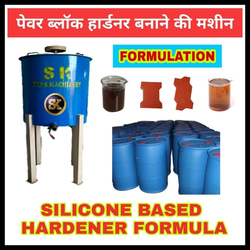 Blue Silicone Based Hardener Formula