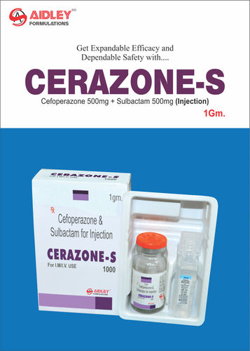 Injection Cefoperazone 500mg + Sulbactam 500mg