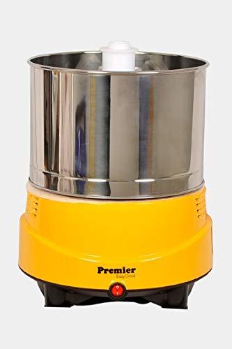 Premier Easy Grind Wet Grinder (World's First Light Weight Grinder) Yellow - 2 litres