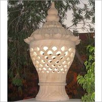 Garden Sandstone Lamp