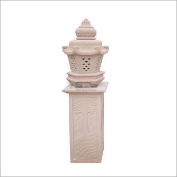 Sandstone Lamp Post
