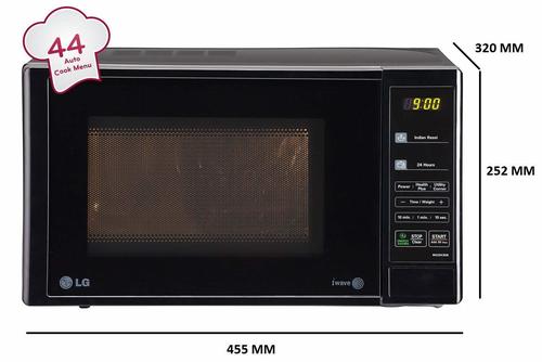LG 20 L Solo Microwave Oven (MS2043DB, Black)