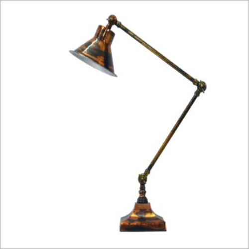 Antique Brass Adjustable Table Lamp