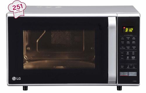 LG 28 L Convection Microwave Oven (MC2846SL, Silver)