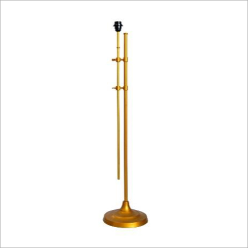Golden Decorative Pedestal Lamp Stand