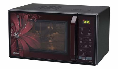 LG 21 L Convection Microwave Oven (MC2146BRT, Black)