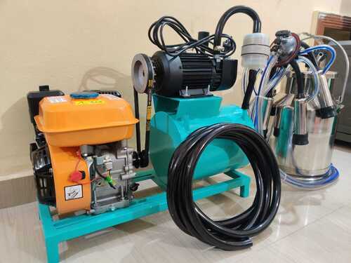 Motor with Engine Milking Machine