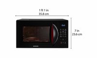 Samsung 28 L Convection Microwave Oven (CE1041DSB2/TL, Black, SlimFry)