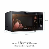 Samsung 28 L Convection Microwave Oven (MC28M6036CB/TL, Black)