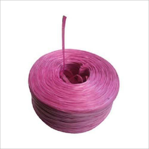 Pink Plastic Packaging Twine
