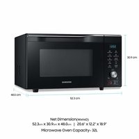 Samsung 32 L Convection Microwave Oven (MC32K7056CK/TL, Black)
