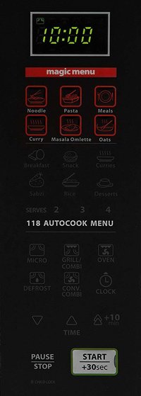 Whirlpool 20 L Convection Microwave Oven (MAGICOOK 20L ELITE-BLACK(NEW))