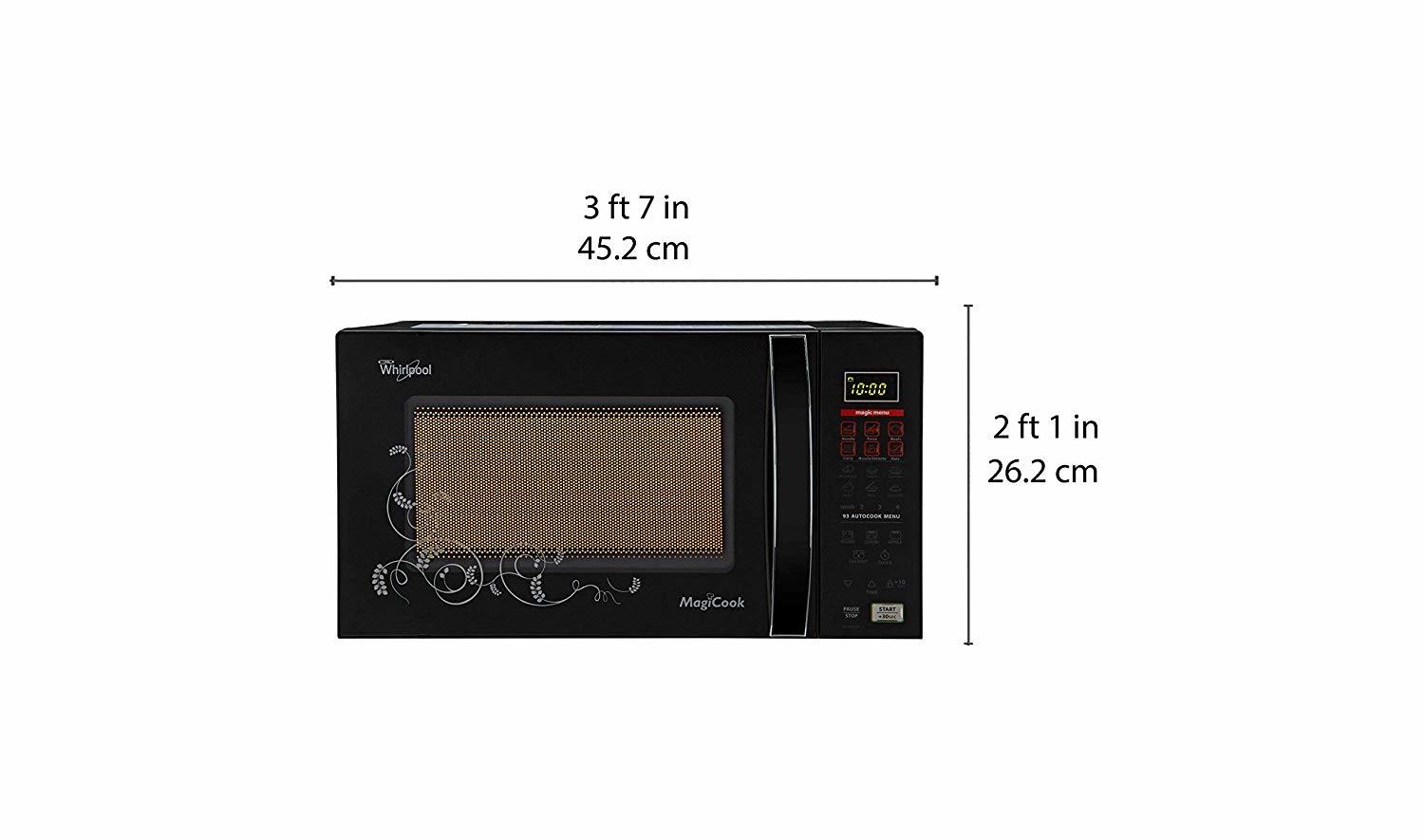 Whirlpool 20 L Convection Microwave Oven (MAGICOOK 20L ELITE-BLACK(NEW))