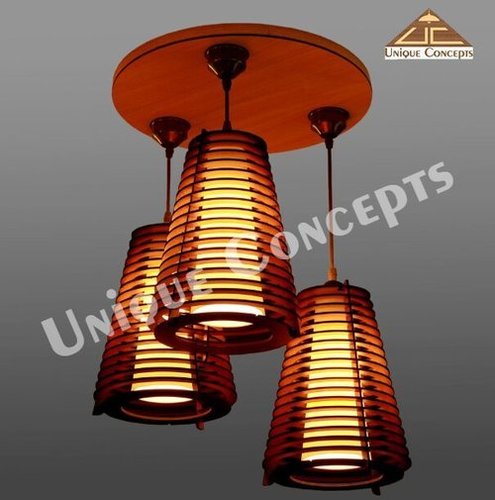 WOODEN PENDANT LAMPS