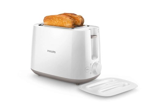 Philips Daily Collection HD2582/00 830-Watt 2-Slice Pop-up Toaster (White By MATRIX INNOVATIVE SERVICES INDIA PRIVATE LIMITED