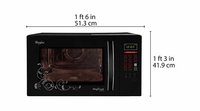 Whirlpool 25 L Convection Microwave Oven (Magicook Elite, Black)