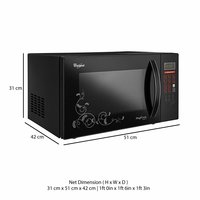 Whirlpool 25 L Convection Microwave Oven (Magicook Elite, Black)