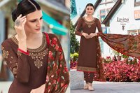 Silk Embroidered Suit