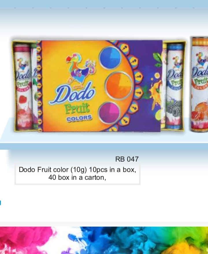Dodo Fruit Colour Dibbi - Color: Multicolor