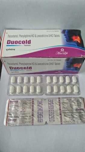 Paracetamol Phenylepherin Levocetrizine Tablets