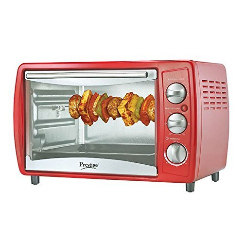 Prestige POTG 19L 41463 1380-Watt Oven Toaster Grill ,Red