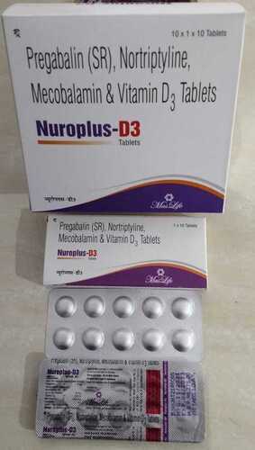 Pregabalin Nortriptyline Mecobalamin And Vitamin D3 Tablets