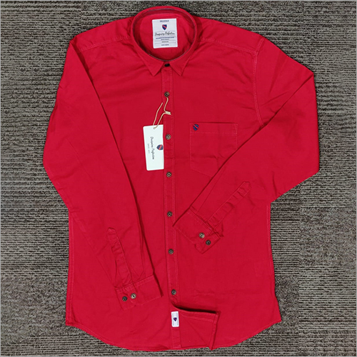 Available In Multicolor Plain Cotton Shirt