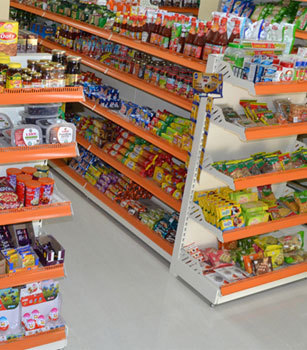 Grocery Display Rack