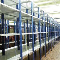 Slotted Angle Shelving Rack