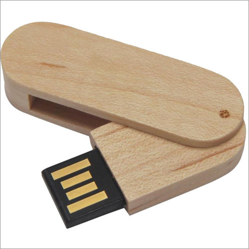 Wooden Swivel Pendrive