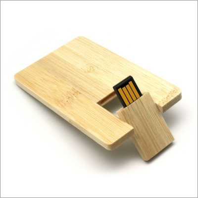 Wooden Card USB Drive By UNIC MAGNATE