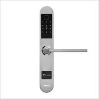 Smart Digital Door Lock - Stainless Steel, 50x300 Mm , Silver Finish | Fingerprint+password+rfid Card Access, 100 Fingerprint Control, Anti-theft Mortise, 1 Year Warranty