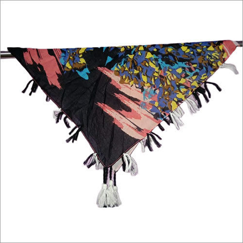 16 Colours Are Available Ladies 40 X 40 Inches Fancy Poly Cotton Scarves