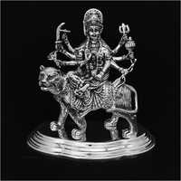 Shree Durga Ji Silver Statue