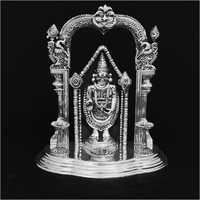 Tirupati Balaji Silver Statue