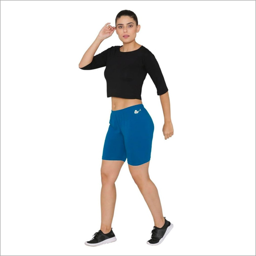 Washable Ladies Cotton Lycra Shorts