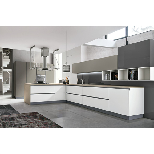 Easy To Clean Modern L Shape Kitchen