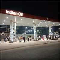 Indian Oil Petrol Pump Canopy