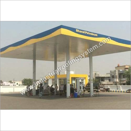 Bharat Petroleum Corporation Limited Petrol Pump Canopy