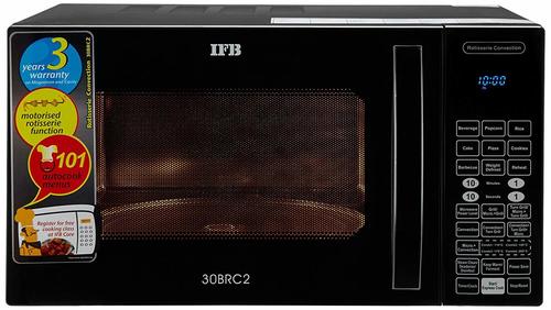IFB 30 L Convection Microwave Oven (30BRC2, Black)