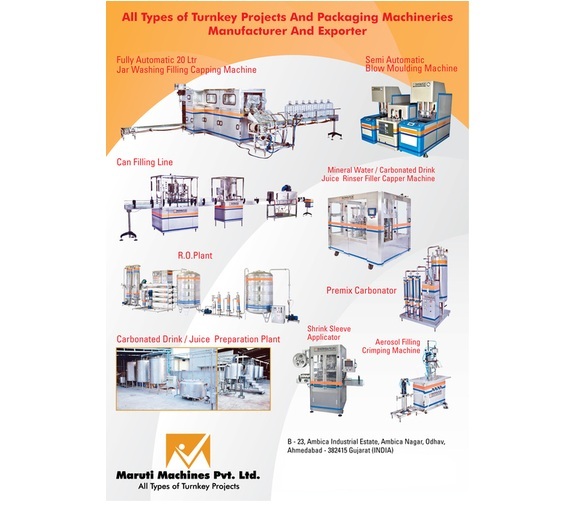 Mineral water plant