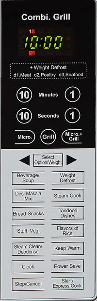 IFB 20 L Grill Microwave Oven (20PG4S, Black/ Silver)