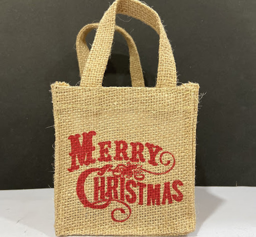 Small gift jute bags