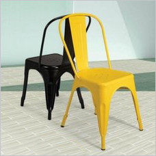 Metal Cafe Chair