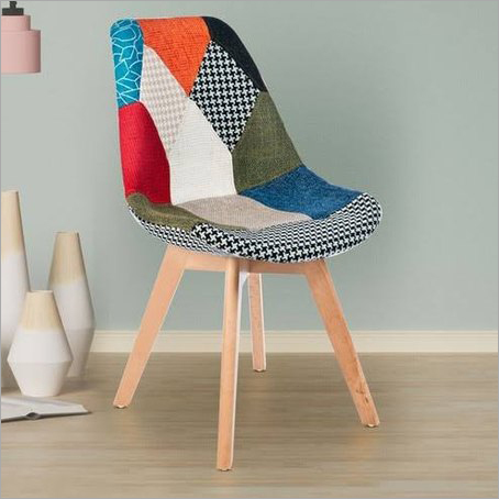 Multi Colour Patch Chair without Arms