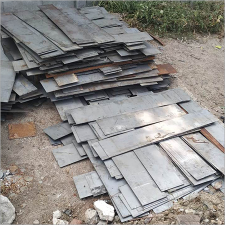 Iron sheet cutting scrap