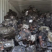 Car Engine Scrap In Heavy Metal Type