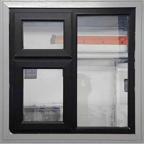 Aluminium Three Door Window - Aluminium & Glass, Custom Size Options | Durable, Termite Resistant, Easy to Install